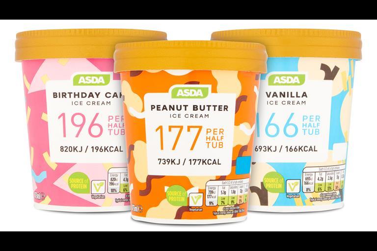 halo ice cream asda